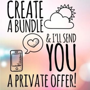 Create a bundle and I’ll send you a private offer!